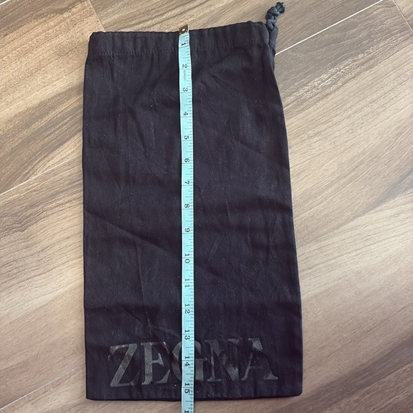 EUC Zegna Black Drawstring Dust Bag - Picture 2 of 4
